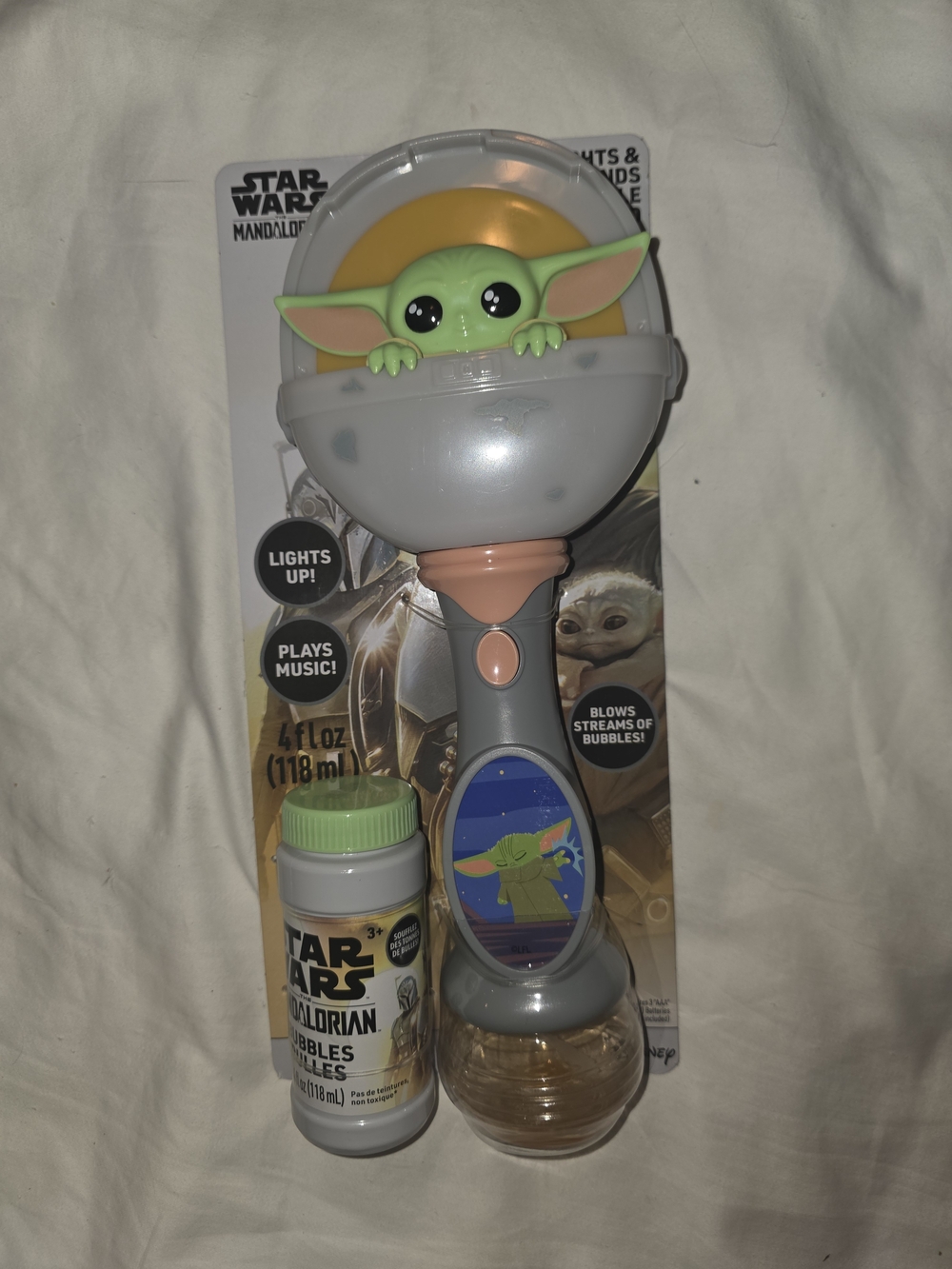 Star Wars The Child Bubble Blower Toy - Green